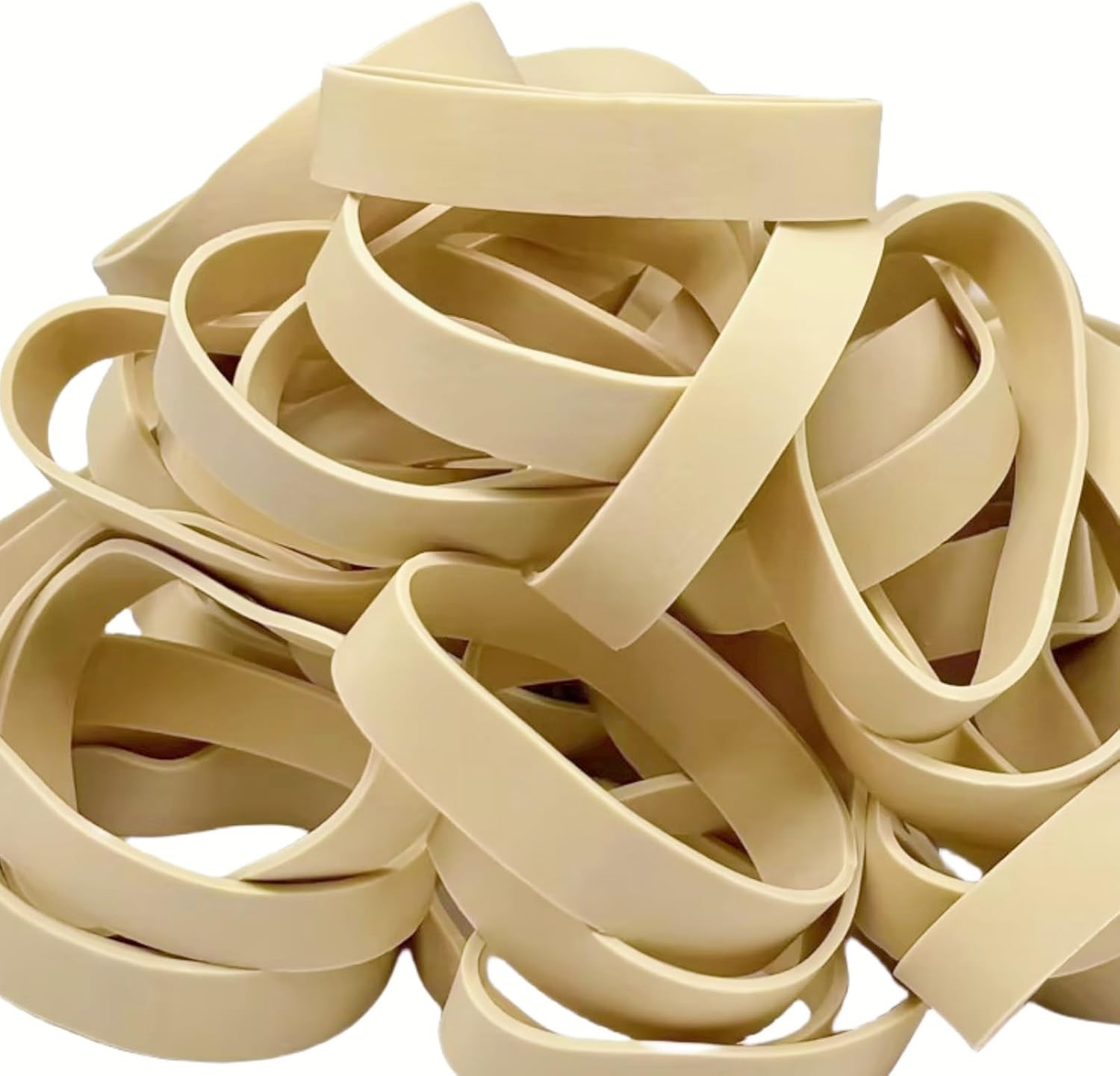 Tactical Rubber Bands #84 (3 1/2” X 1/2”), 50 Pcs Thick Wide Strong Large Heav