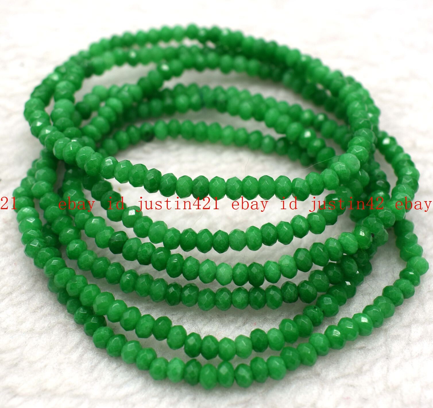 Wholesale 6 Pcs Natural Gemstone 2x4mm 7.5” Crystal Healing Stretch Bracelet