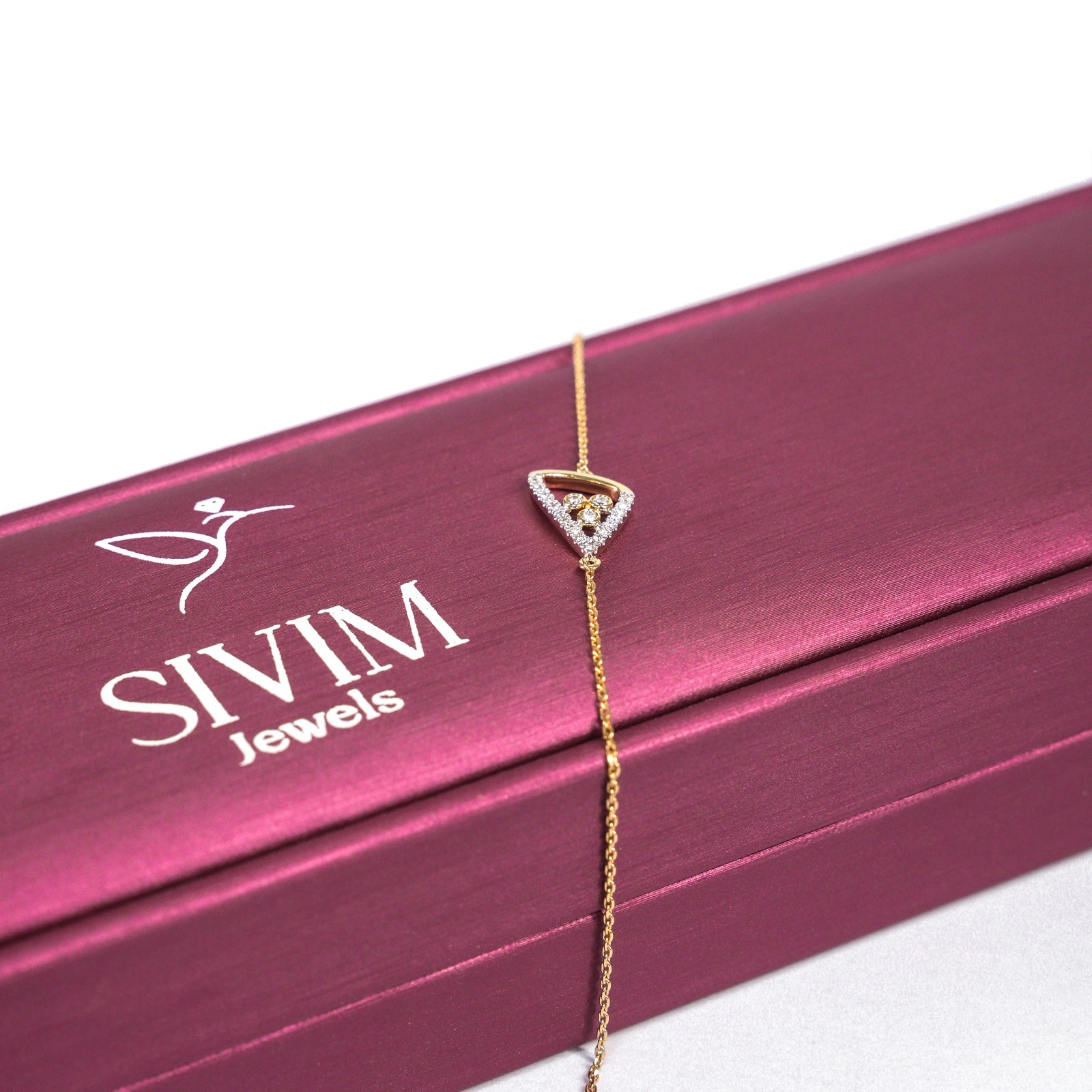 18 KARAT DIAMOND BRACELET | NATURAL DIAMOND | LIGHTWEIGHT | IGI CERTIFIED