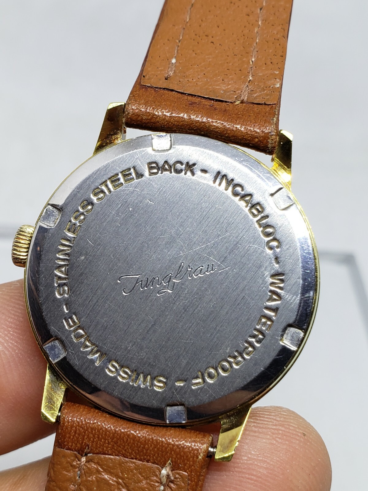 jungfrau 17 jewels swiss 82 movement watch 32mm