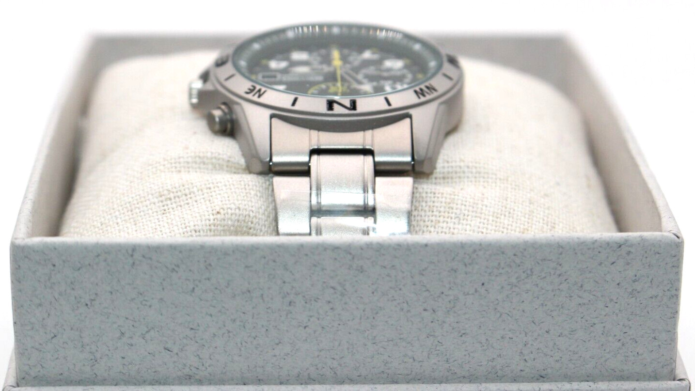 SEIKO SND377P Chronograph Men’s Watch New Green Silver Authentic Military Japan