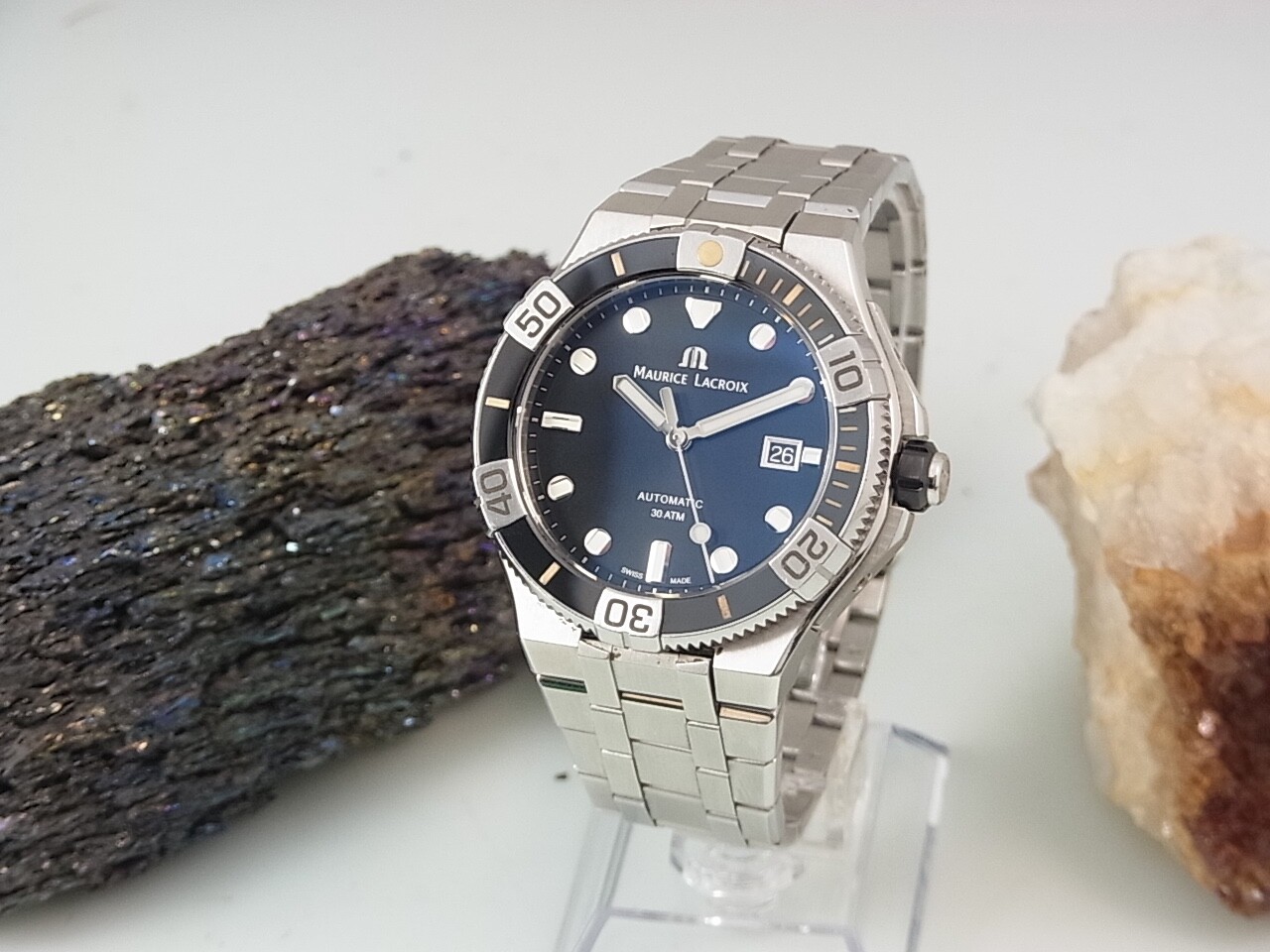 Maurice Lacroix AIKON Venture AI6058 Automatic Men’s Watch Ceramic Ø1 11/16in