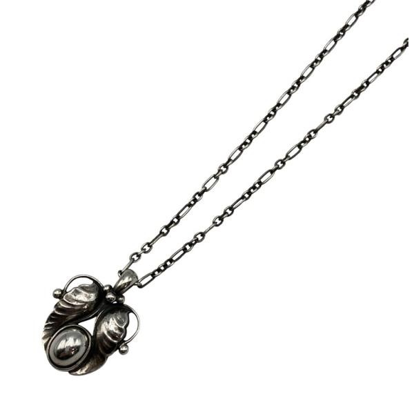 GEORG JENSEN 1994 Heritage Year Necklace SV925 D4 Used