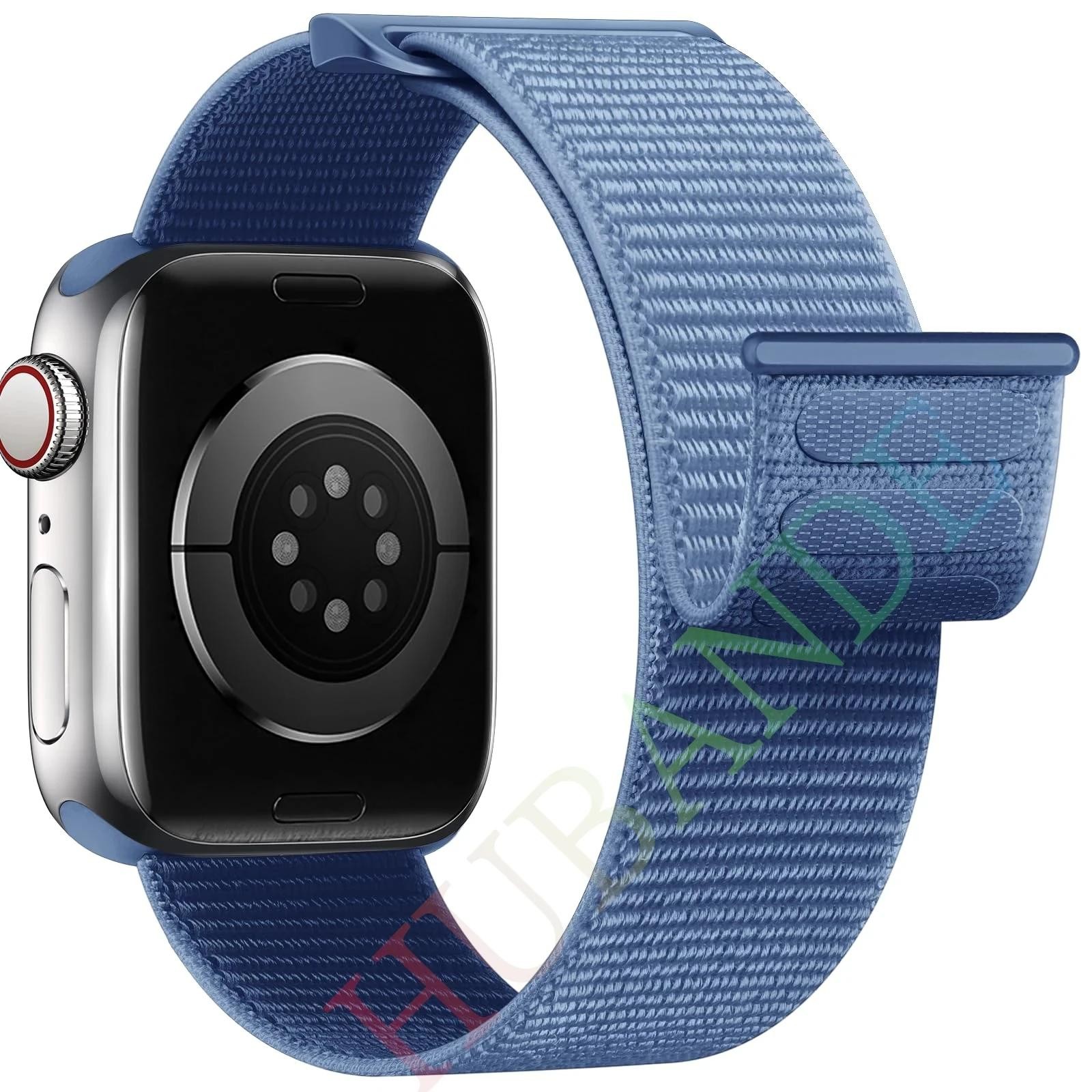 New Nylon Loop Strap Apple Watch Band 46mm 40mm Smart Belt Bracelet for Iwatch
