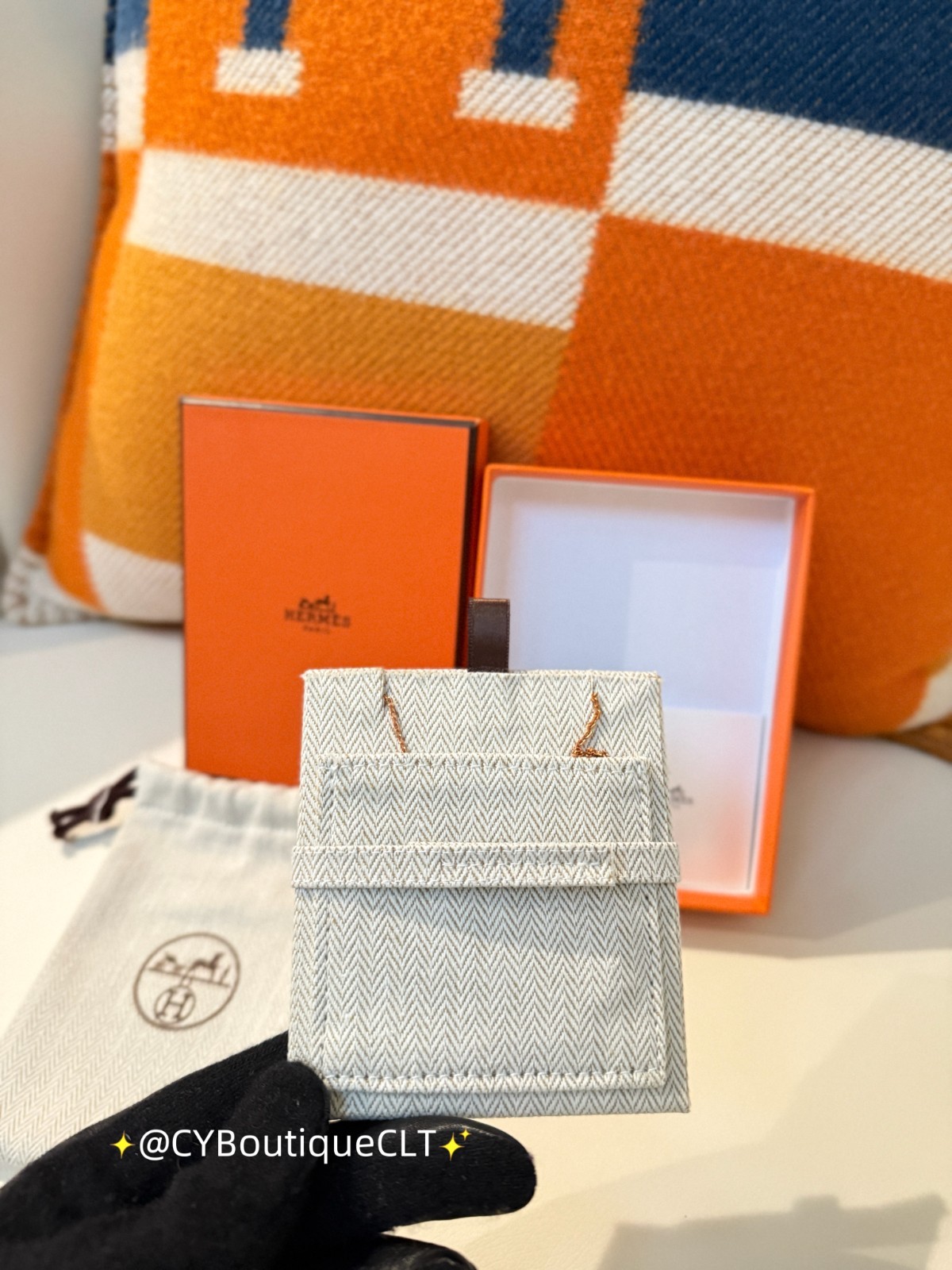 Hermès Mini Pop H Pendant Rose Dragee (Light Pink) w Rose Gold Chain Giftable