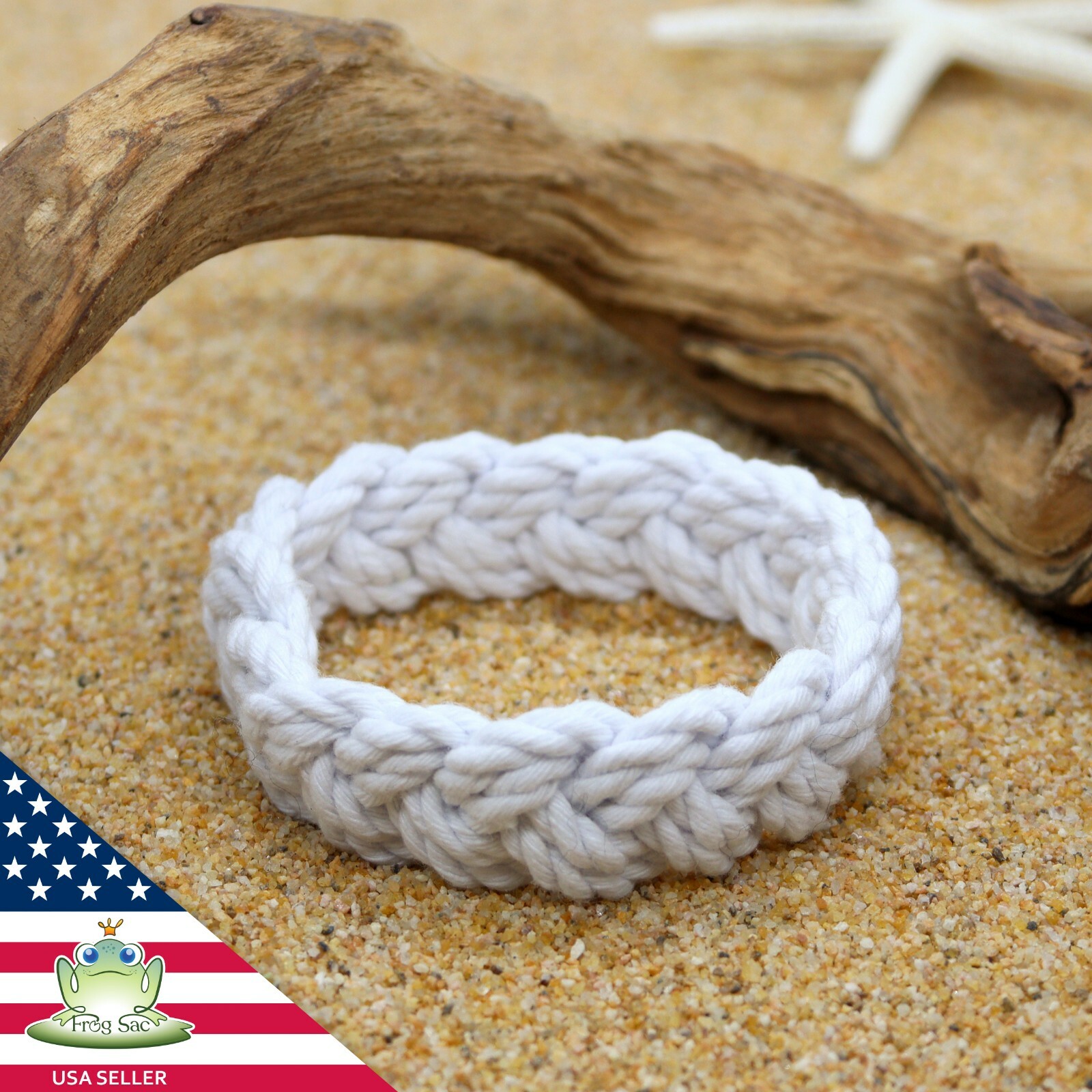 2 PCS Sailor Knot Bracelets, Nautical Knot Rope Bracelets