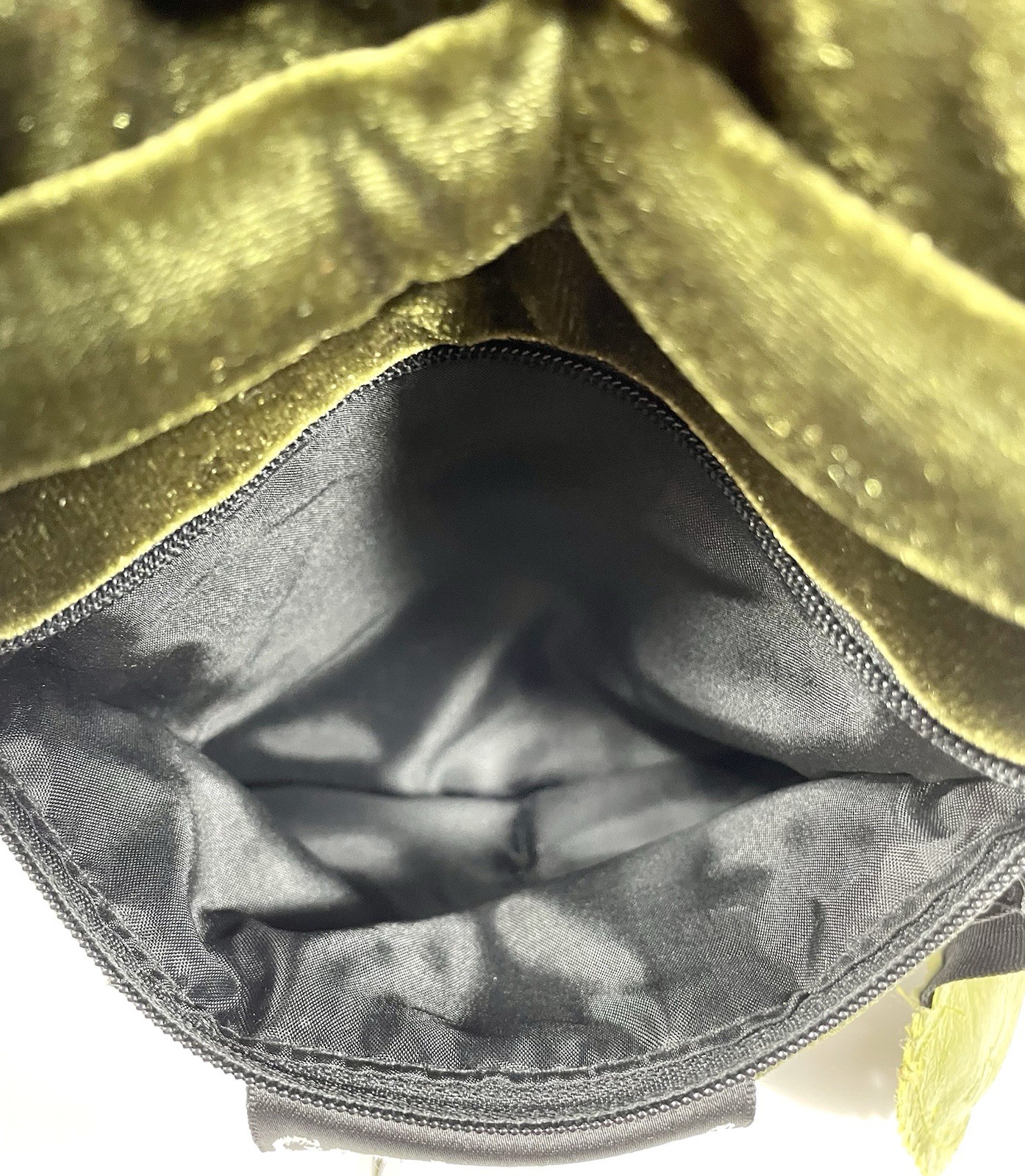 Jewelry Travel Pouch Goody Goody California Velvet Bag Roll Floral Rose Vintage
