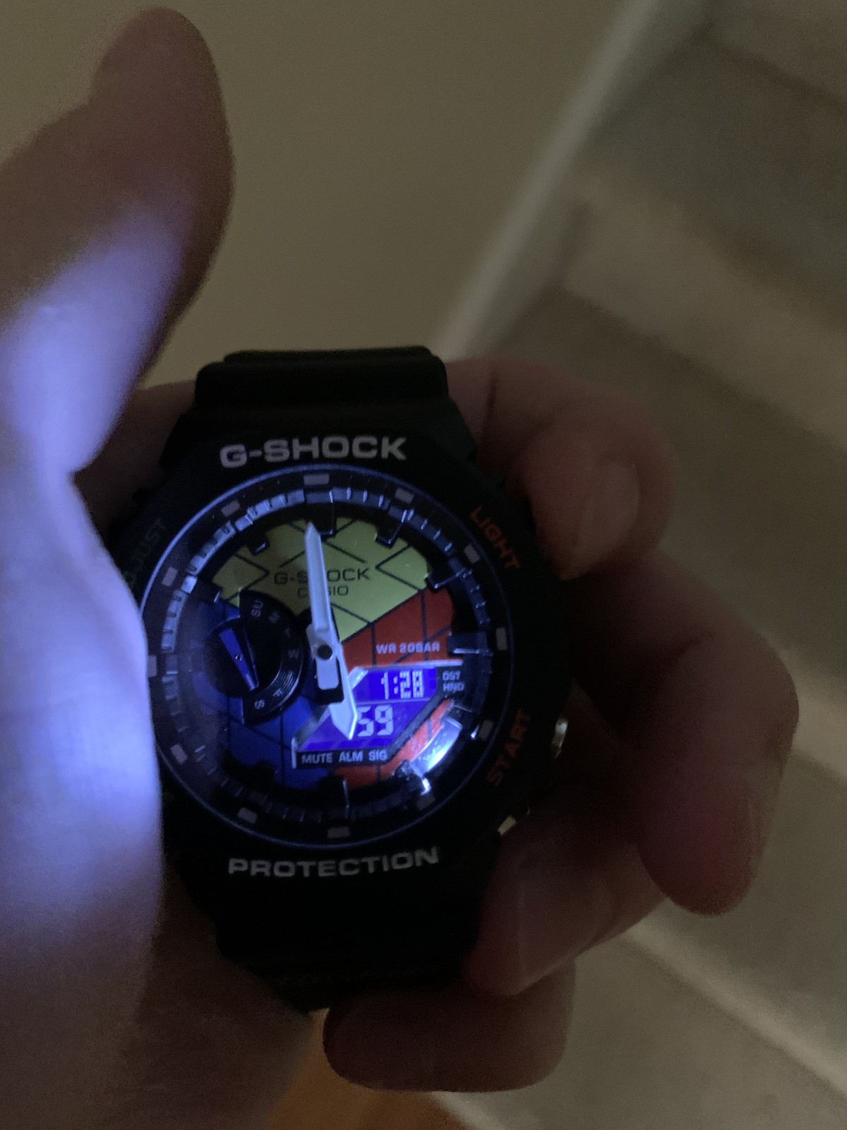 Casio G-Shock Rubik’s Cube Limited Edition Black Resin Only
