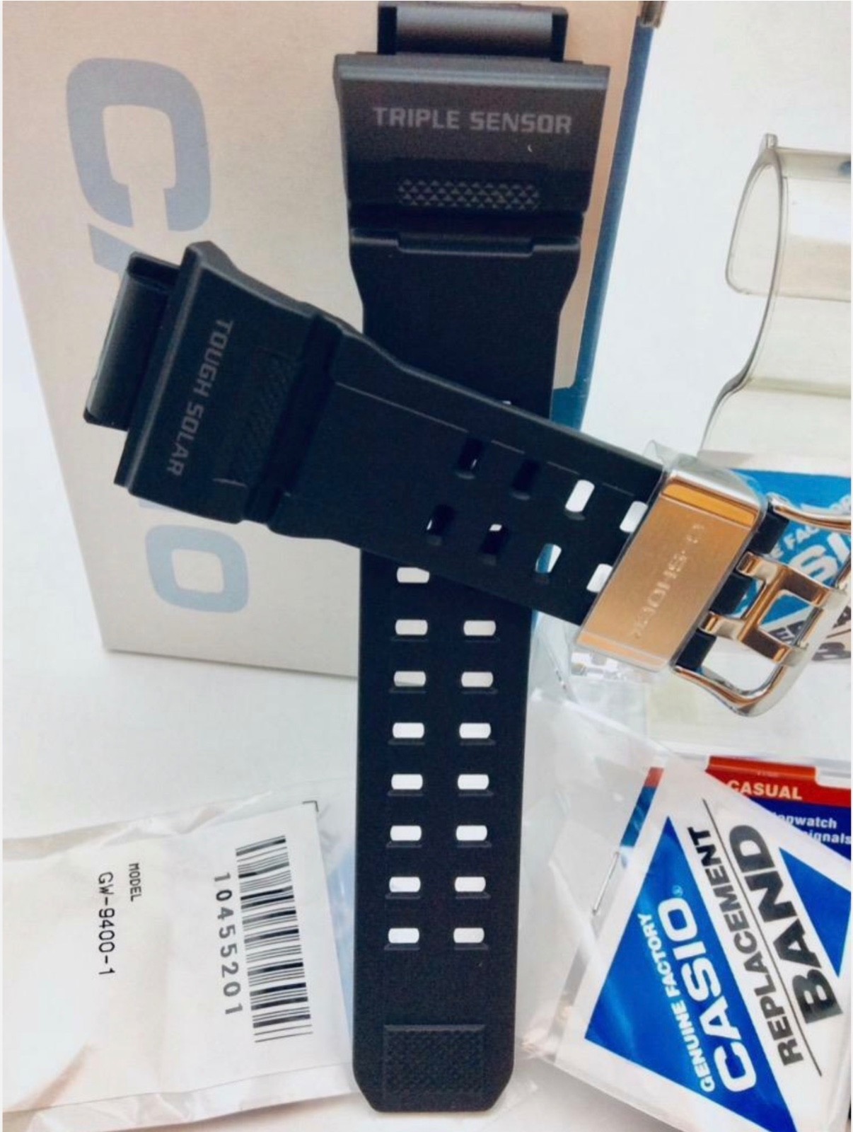 Genuine Casio Watch Band Strap G-Shock GW-9400-1 GW-9400BJ1GW-9400J1+Box+Cradle