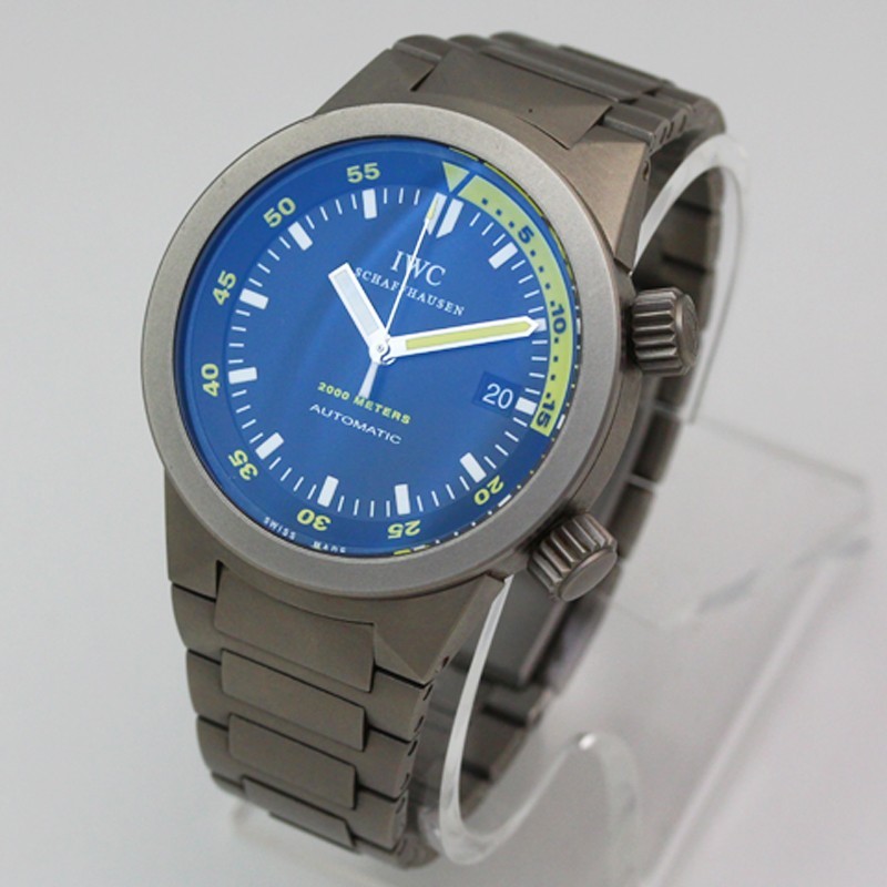 IWC Aquatimer 2000 ref IW3538-03 Titanium 42mm Automatic Pro-Diver Wristwatch