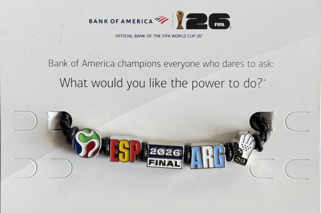 FIFA World Cup 2026 Bank Of America Bracelet ECU ESP ARG NYC