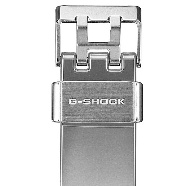Casio G-Shock GM-110YRA-8AJF Fine Metallic Silver Red Analog Digital Watch