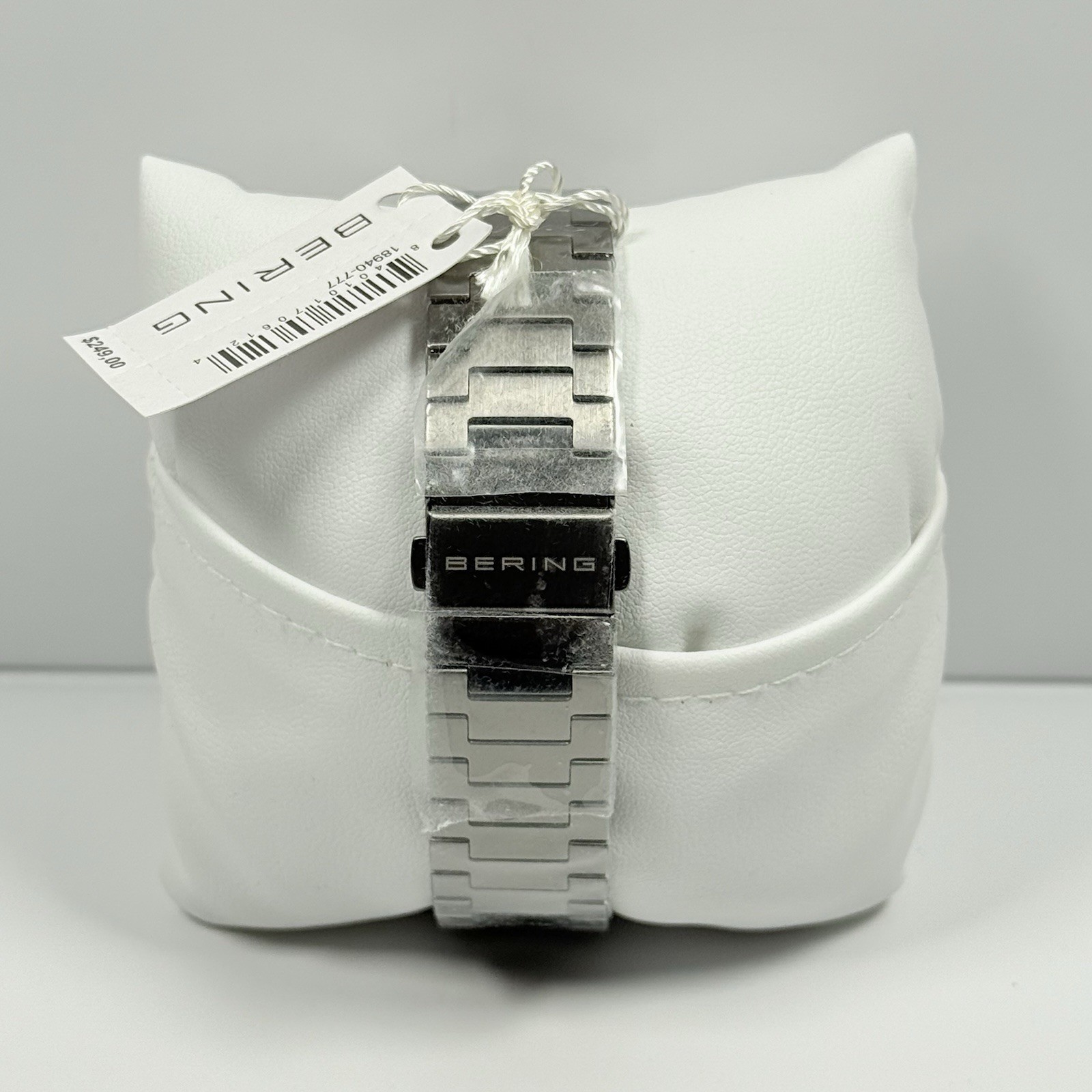 Bering Time Arctic Sailing Grey Dial and Stainless Steel Men’s Watch 18940-777