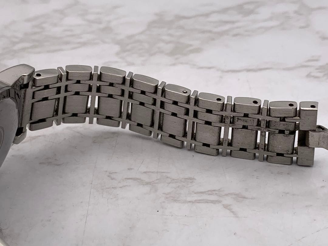 Working BURBERRY Women’s Men’s Watch Silver with Box