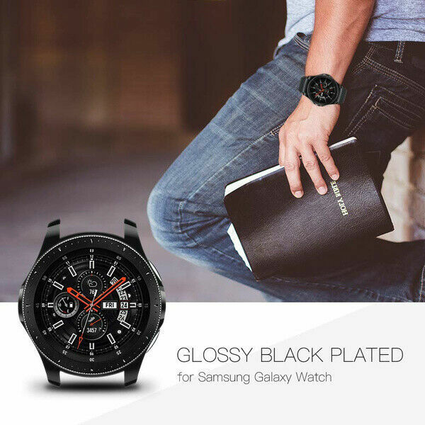 For Samsung Galaxy Watch 6 4 Classic 42/46/43/47mm Case Plating TPU Frame Bumper