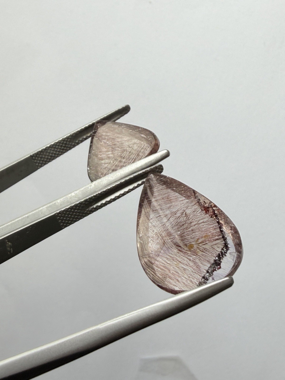 S0058-Super Seven, Melody Stone, Sacred Crystal, Harmony, Cacoxenite in amethyst