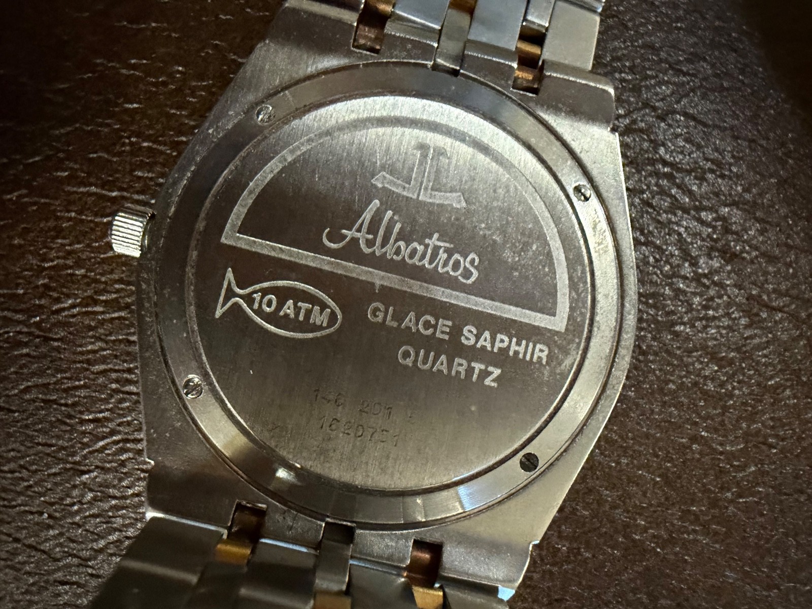 Jaeger-Le-Coultre Albatros Watch Sapphire Crystal Gold Bezel… ENDING SOON