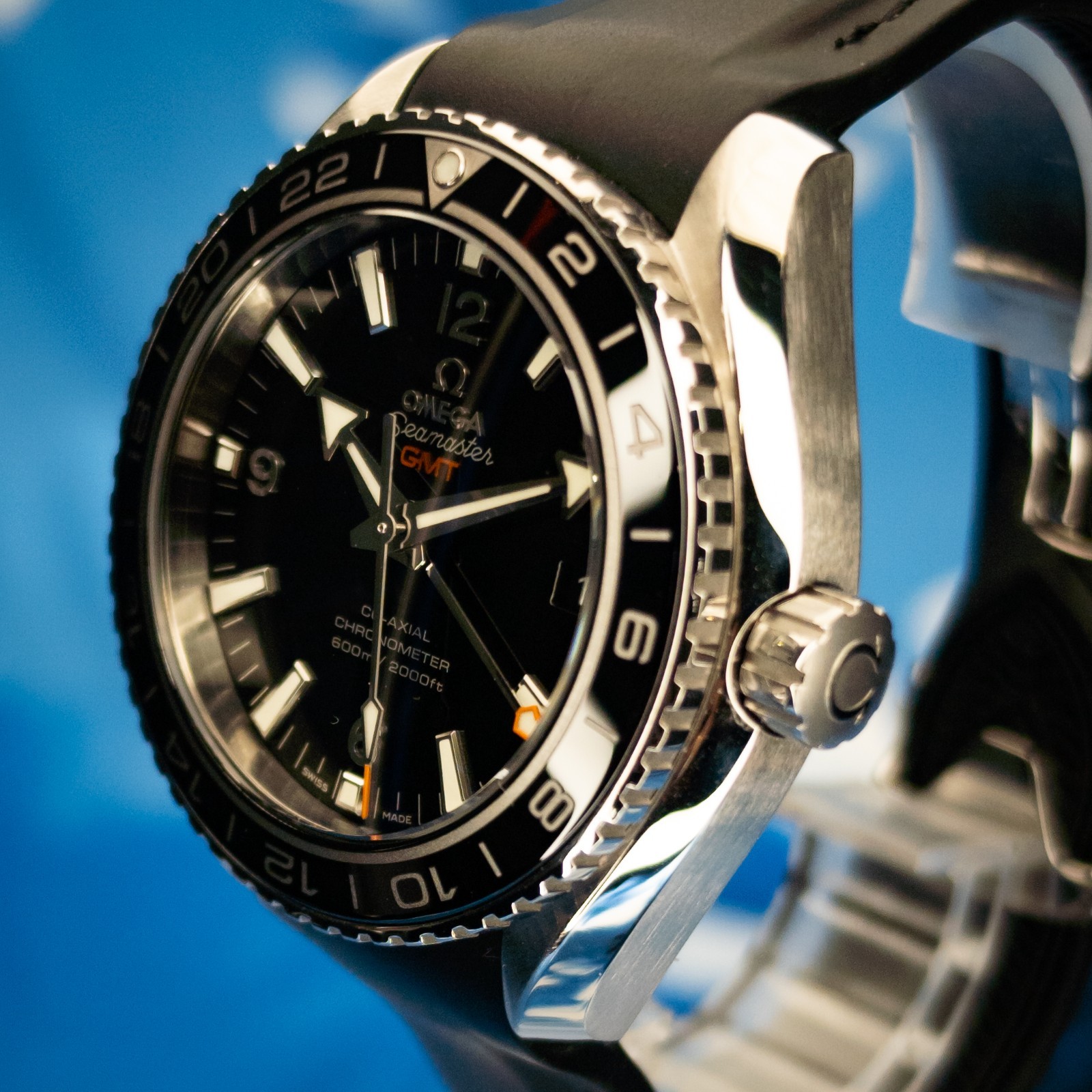 2024 Omega Seamaster Planet Ocean 43.5mm 600M GMT 232.32.44.22.01.001 Full Set