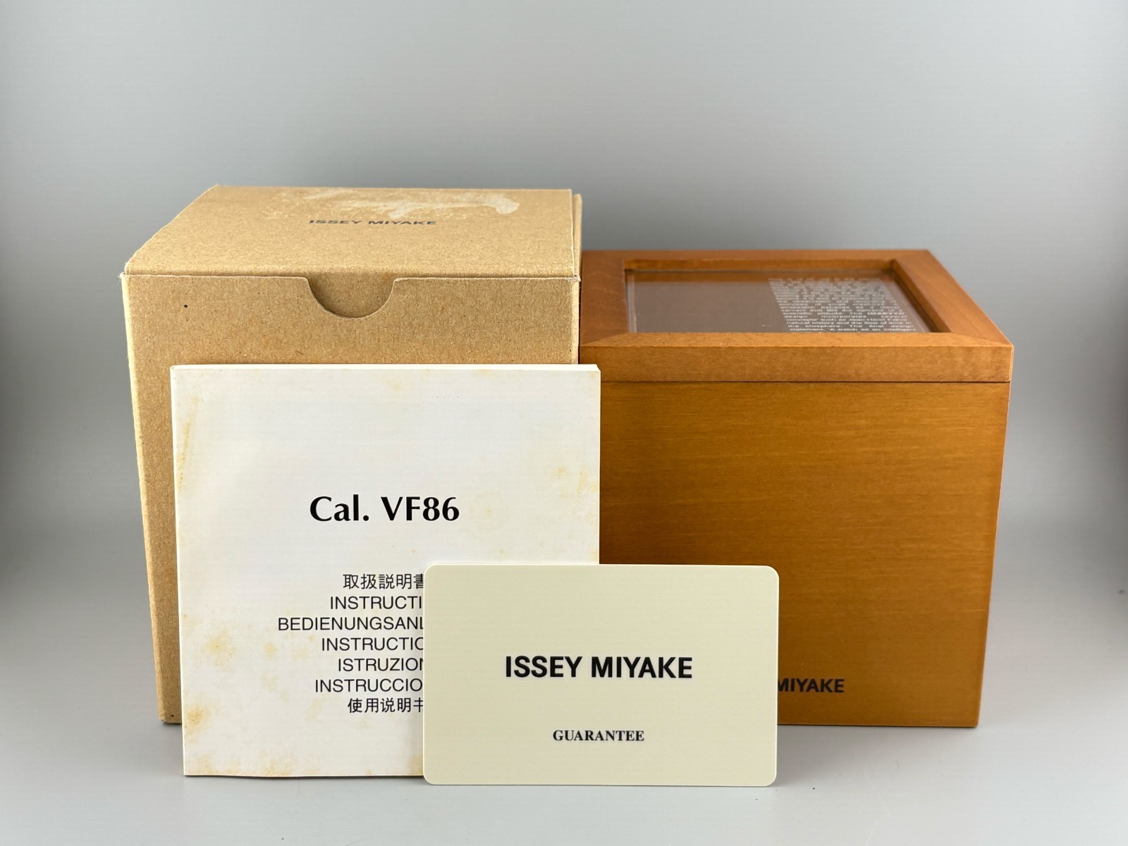 [UNUSED] Seiko Issey Miyake INSETTO SILAA001 Shunji Yamanaka Perpetual Watch