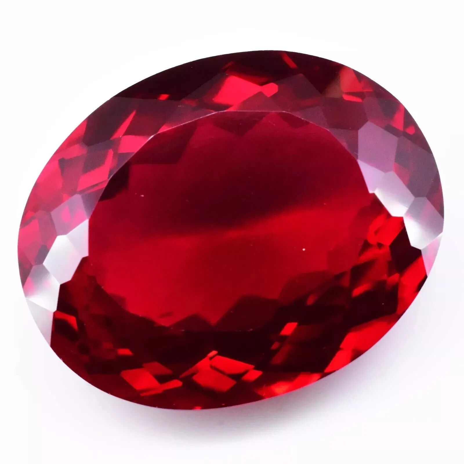 Amazing Red Painite 58-60Ct Oval Mogok Natural EGL Certified Loose Gemstone