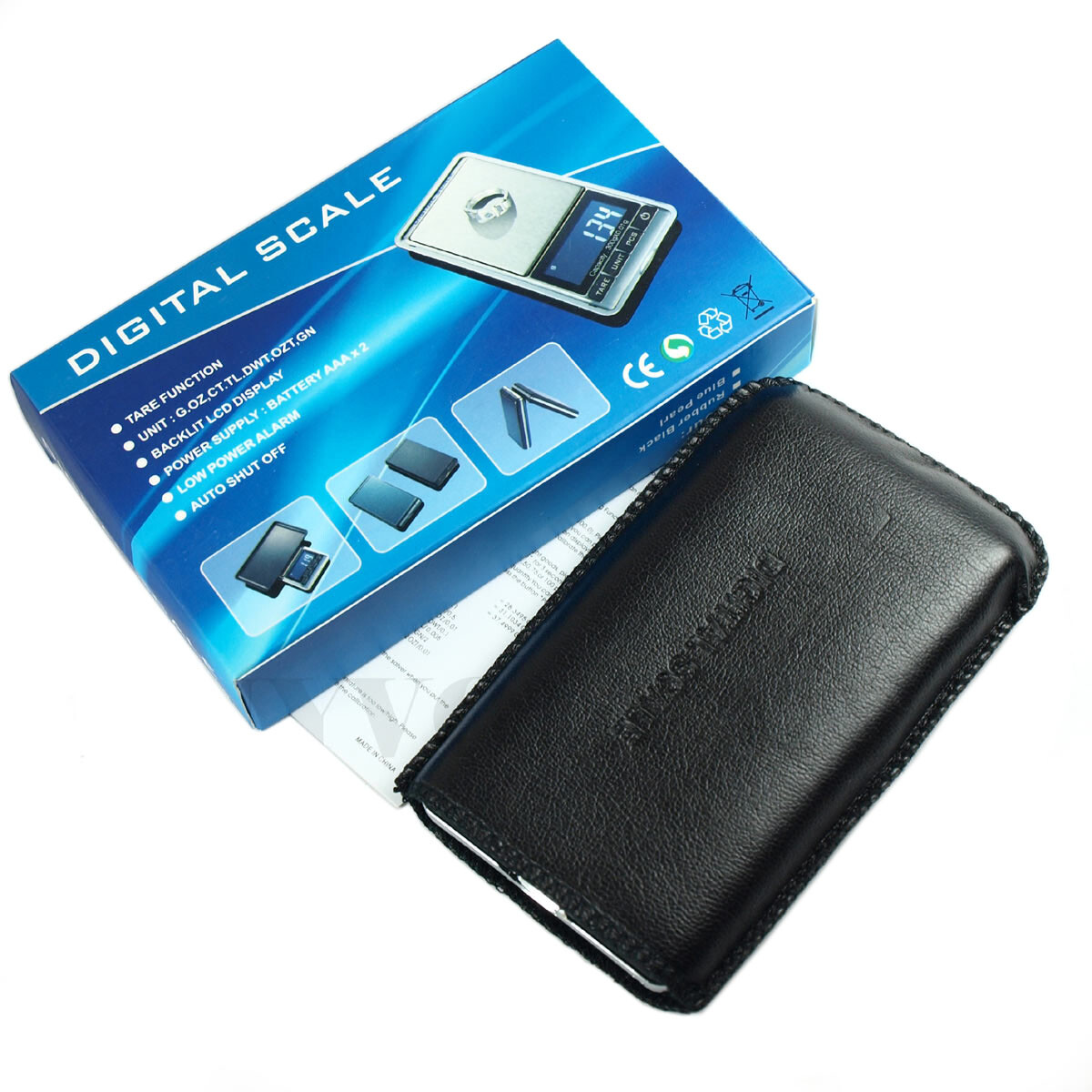 Digital Pocket Scale DS-16 0.01g x 100g with 100g 10g Standard Weights