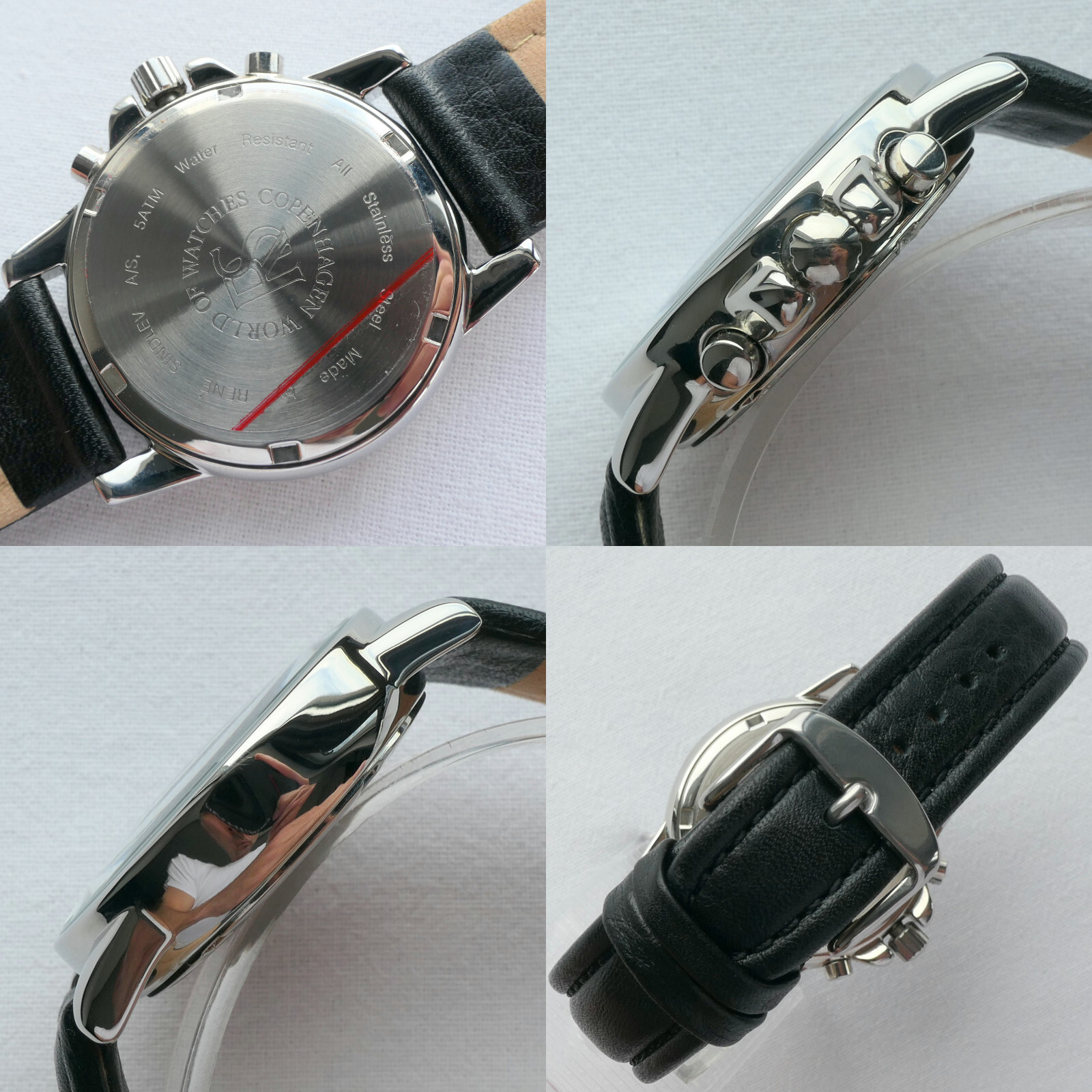 VW Volkswagen Classic Aviator Pilot Driver Sport Car Accessory Watch Chronograph