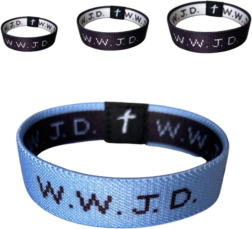 WWJD Bracelets – Elastic Bands Collection