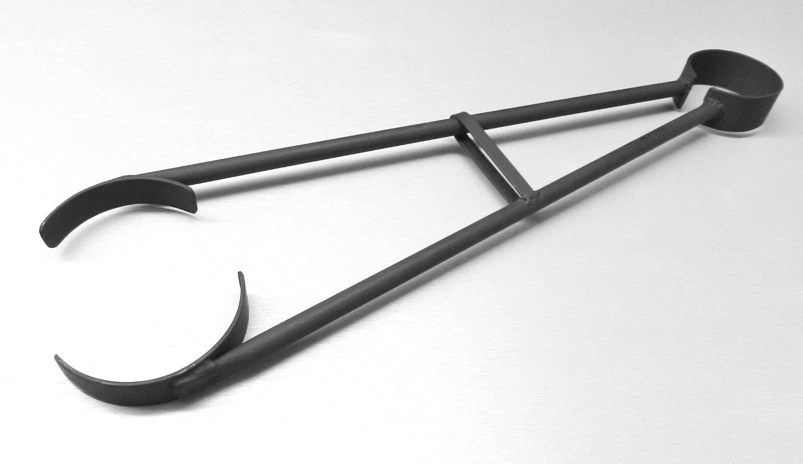 26″ Flask Tong Casting Crucible Holder 2.5″ to 4″ Universal Tong Foundry Melting
