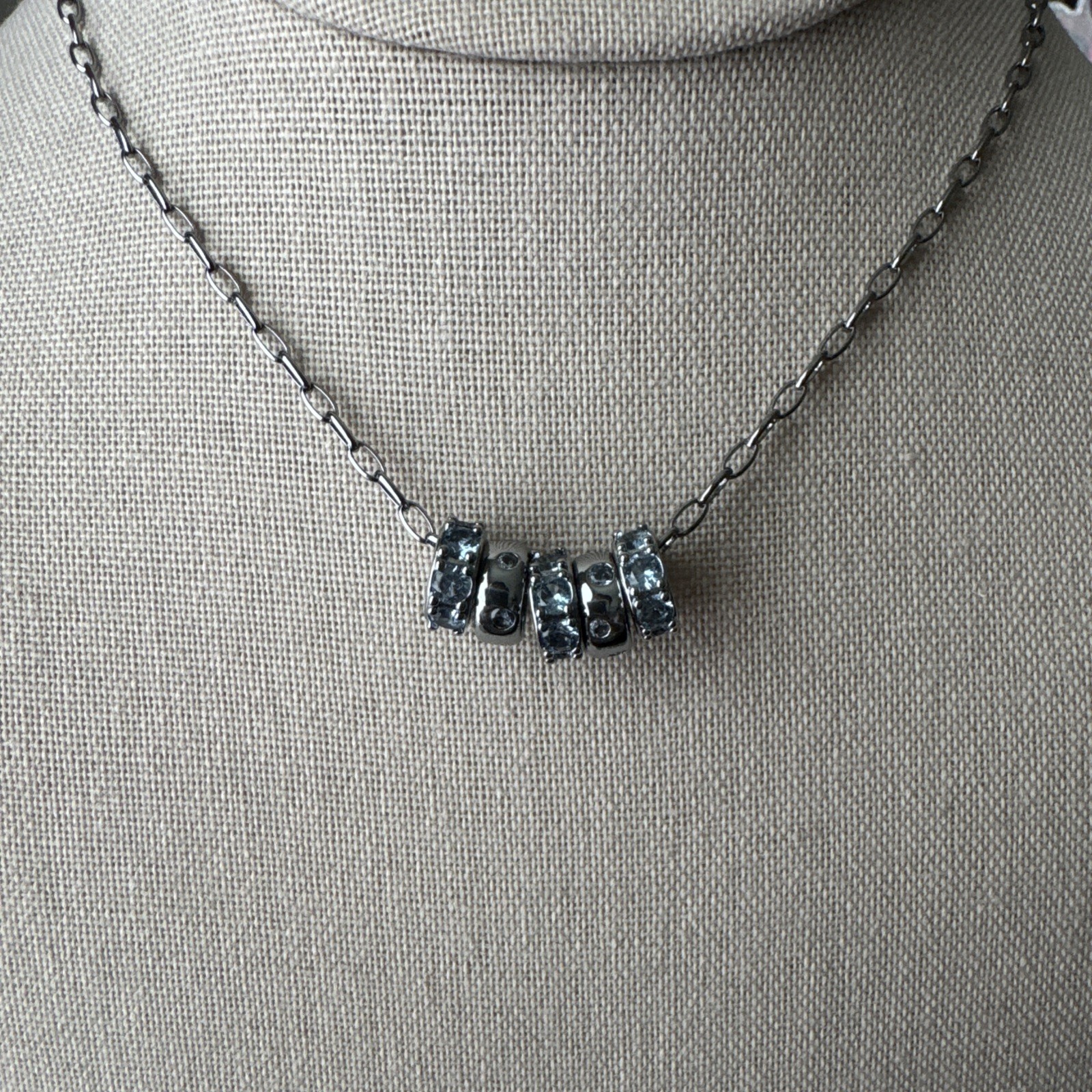 Bomb Party March 2025 “She’s Destined For Success” Aquamarine Hematite Plating