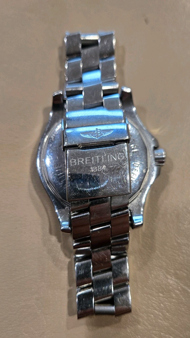 Breitling Colt Automatic A17380 41mm Stainless Steel Black Dial Watch