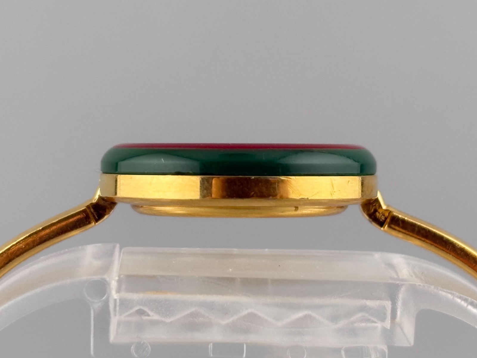 Gucci Change Bezel 11/12.2 Watch 12 Colors Box White Gold [Very Good]
