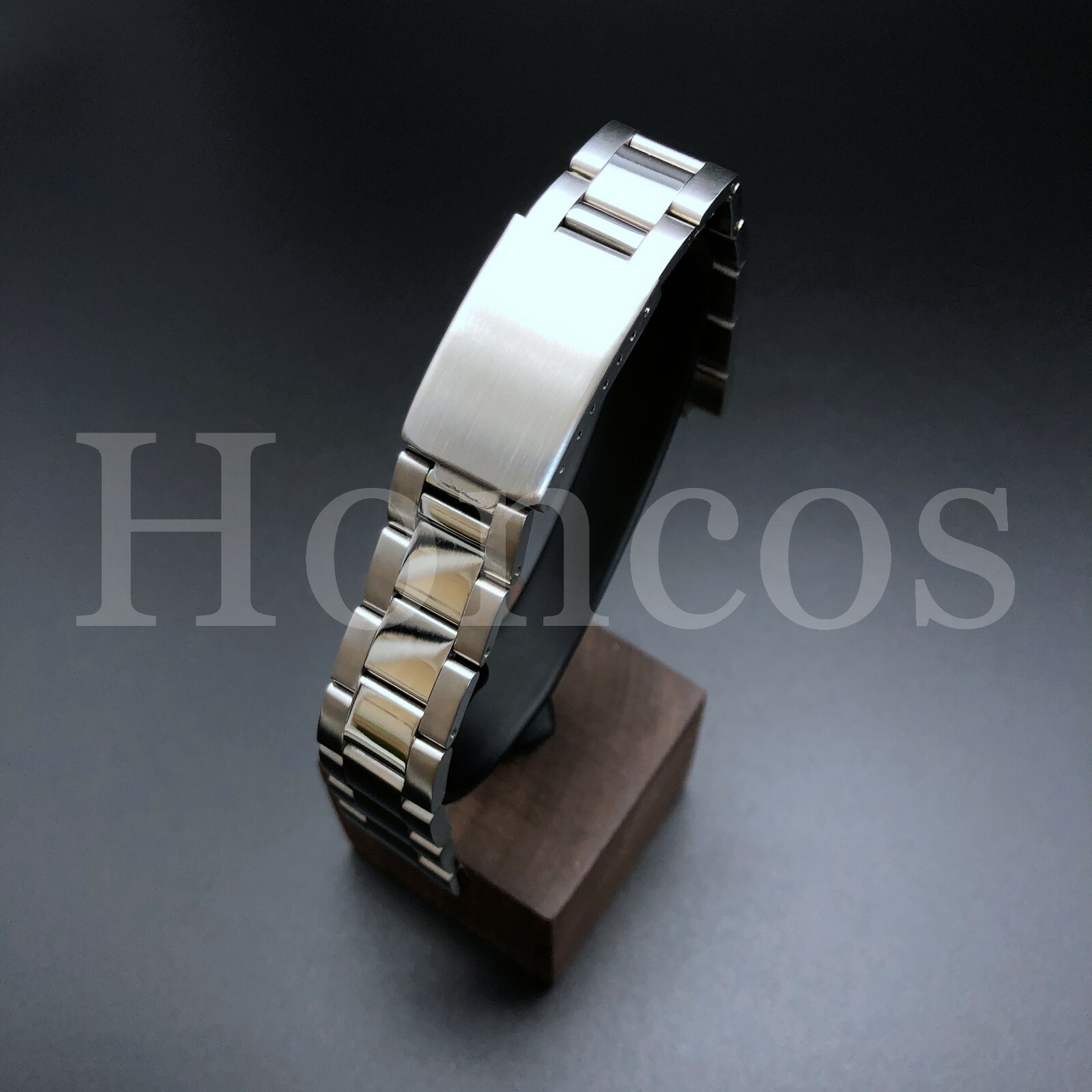 19MM OYSTER WATCH BAND BRACELET FITS FOR ROLEX AIR KING 1500 5500 STAINLESS SIL