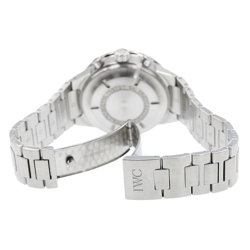 IWC SCHAFFHAUSEN GST chronograph IW370713 Day date Silver Dial AT Men’s_962520