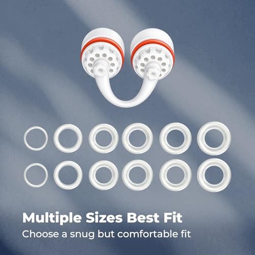 Swimming Nose Plug for Adults, One-Way Exhale Valve, Helps Keep Water Out,