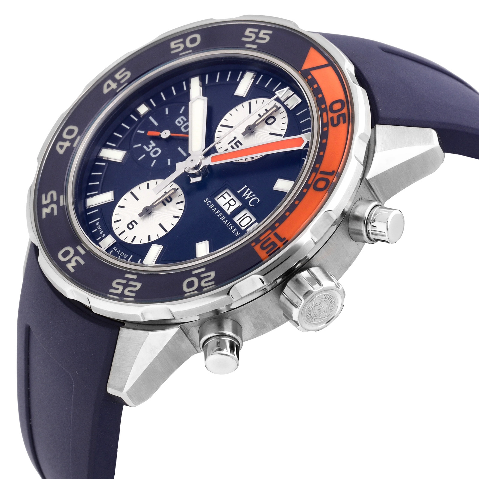 IWC Aquatimer Chronograph Blue Dial 44mm Automatic Men’s Watch IW376704