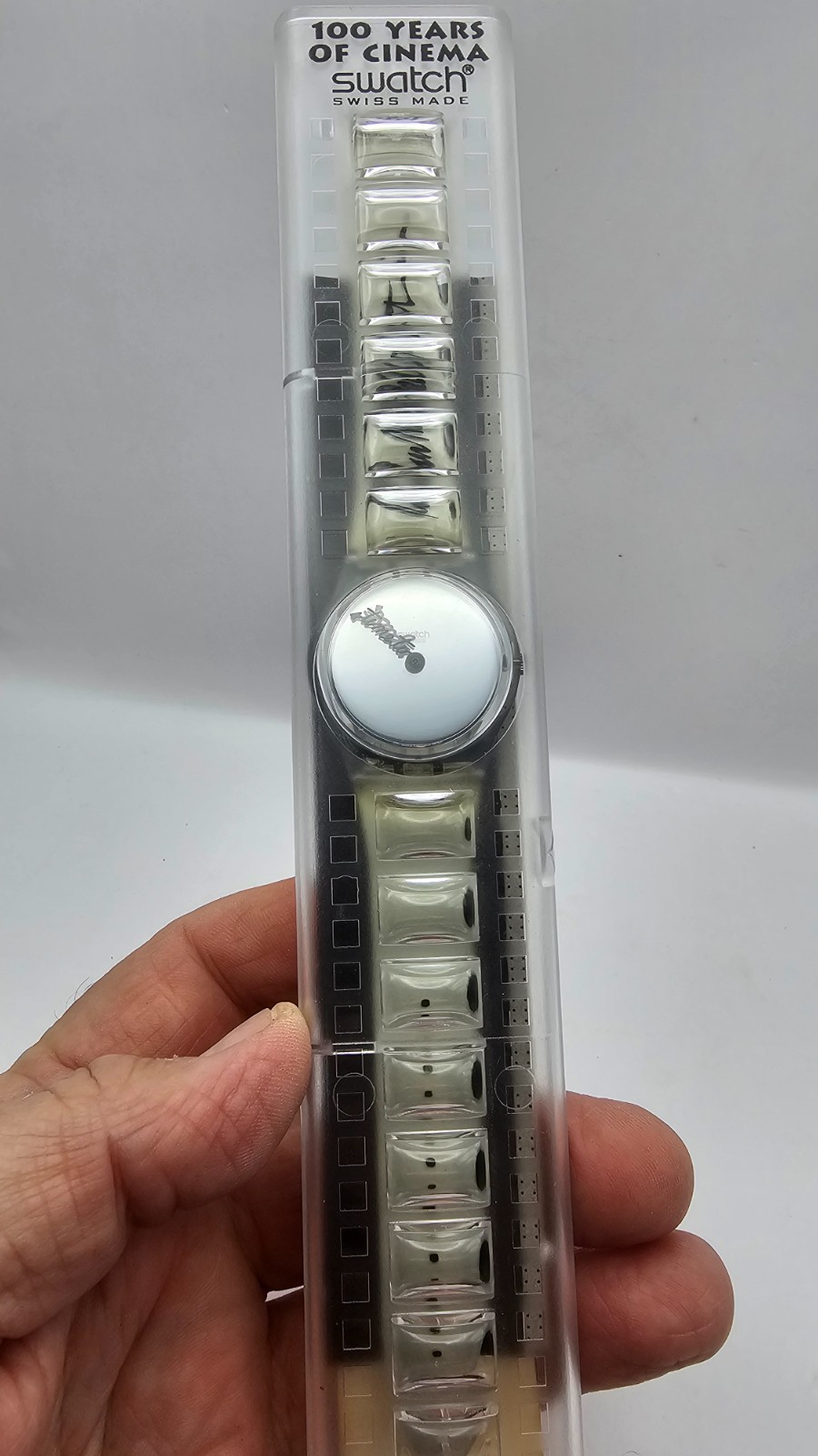 Vintage 1995 Swatch Gent Robert Altman TIME TO REFLECT GZ143 Cinema NOS MIB Read