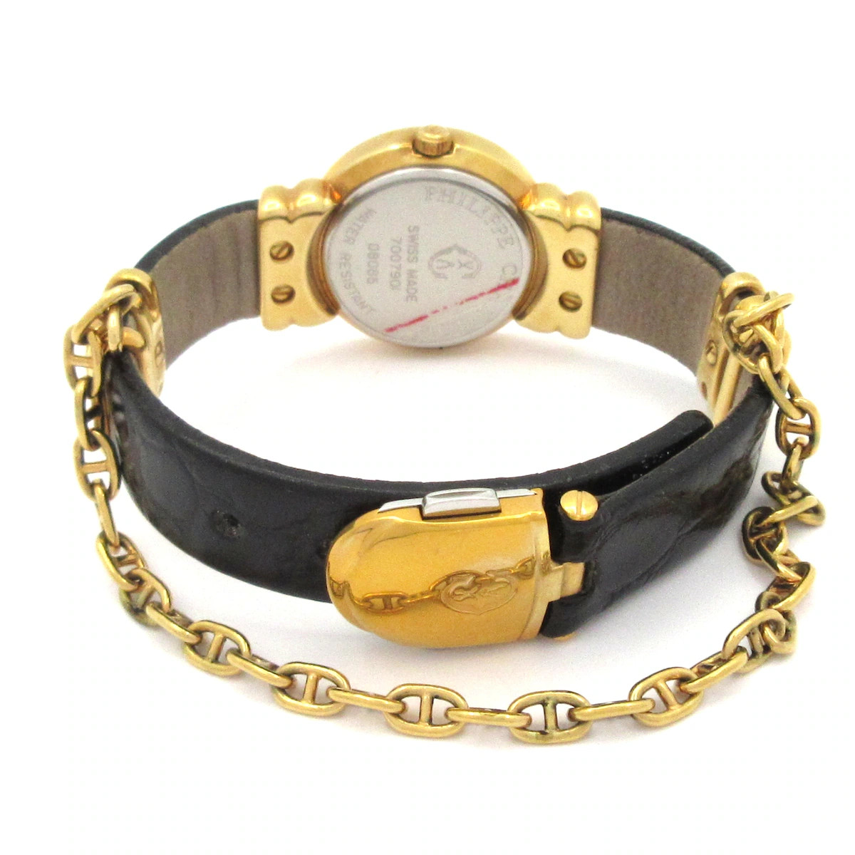 PHILIPPE CHARRIOL St-Tropez 7007901 0**** Black Gold Women’s Wrist Watch