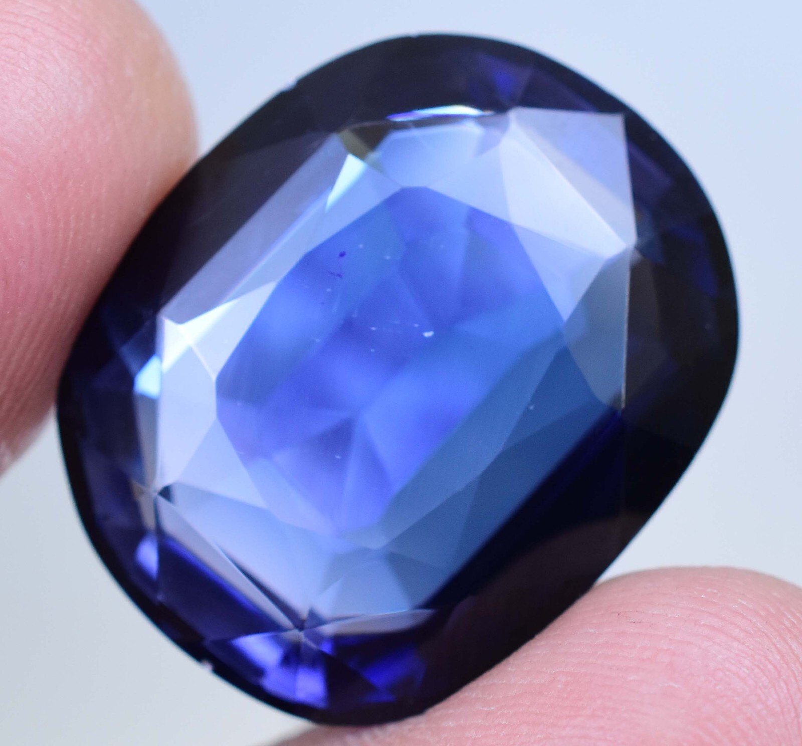 45.20Ct Stunning Natural Kashmiri Blue Sapphire Certified Treated Loose Gemstone