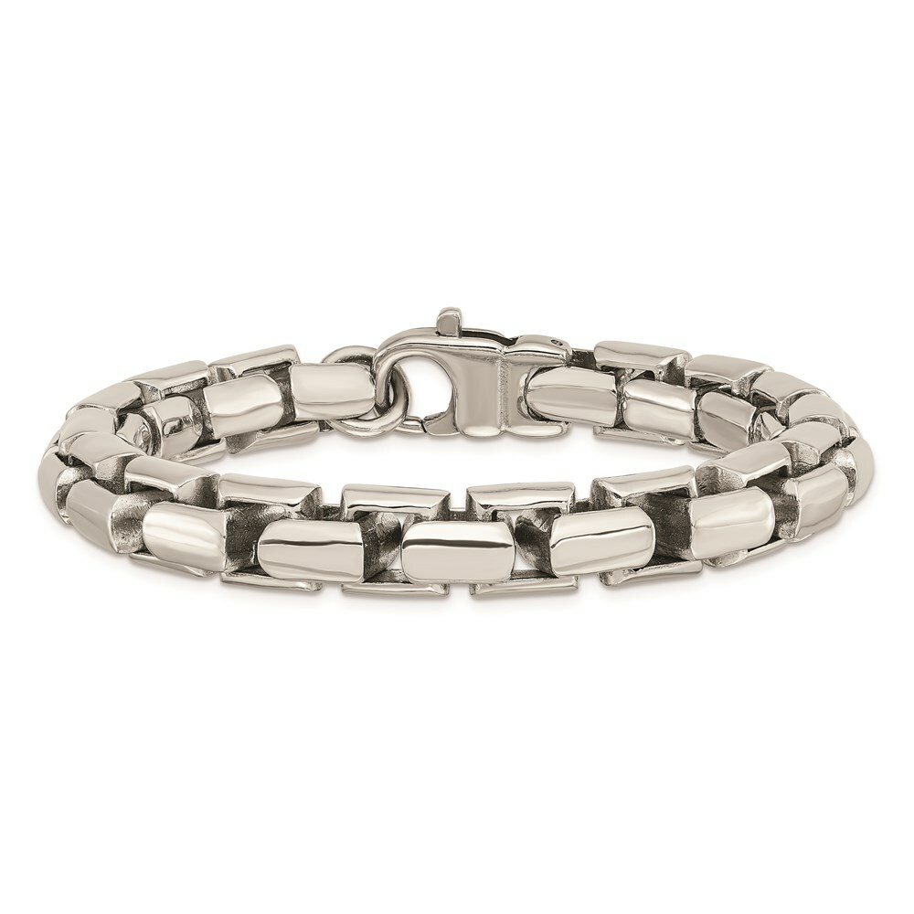 Stainless Steel Polished 8.5in Bracelet