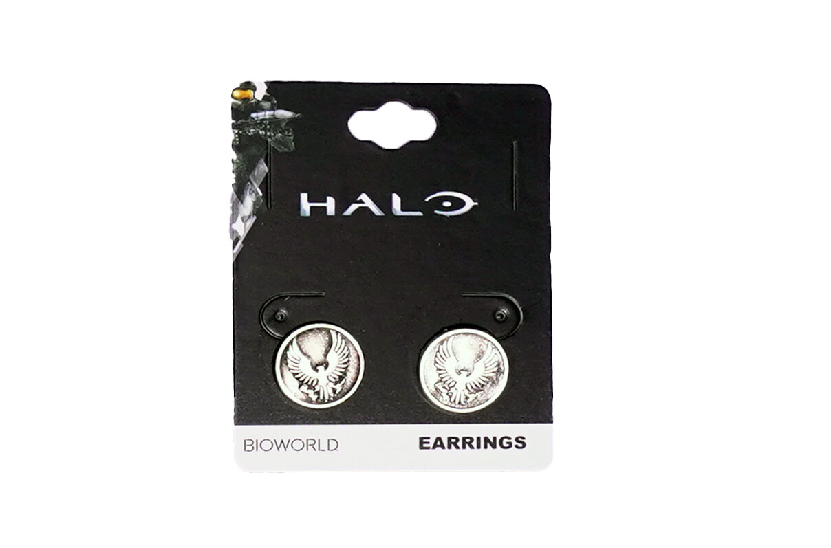 HALO 5 Video Game Stud Earrings – Bioworld 343 Microsoft Studios
