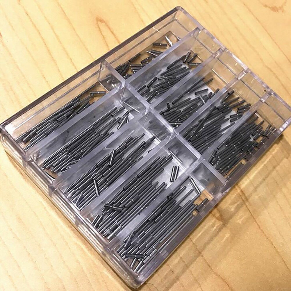 10-28mm 1.2mm Notched Tube 0.9mm Capsa Pin Tube Watch Band Strap Pin Bar Tube