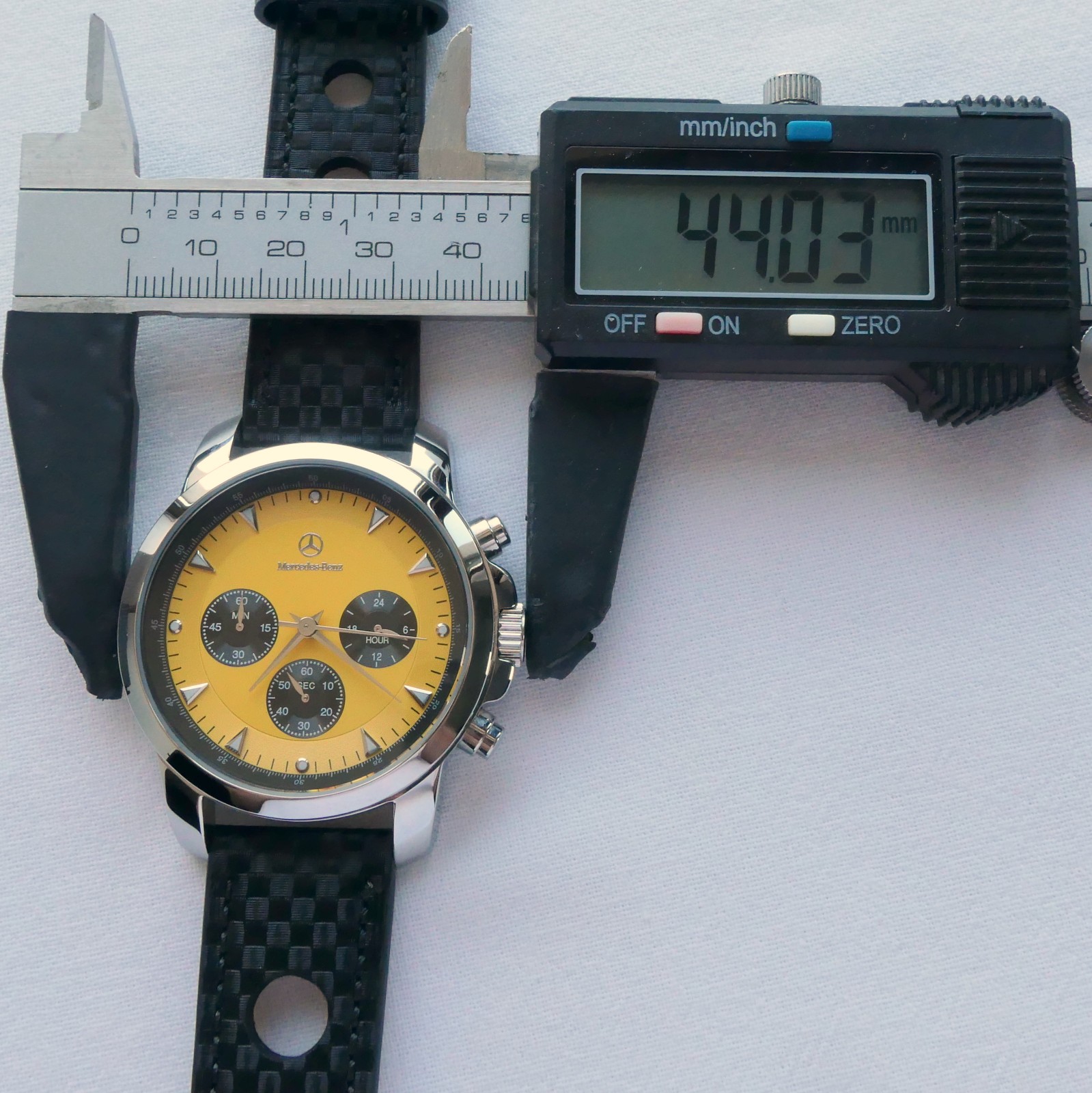 Mercedes Benz Classic Motorsport AMG DTM Racing Car Accessory Chronograph Watch