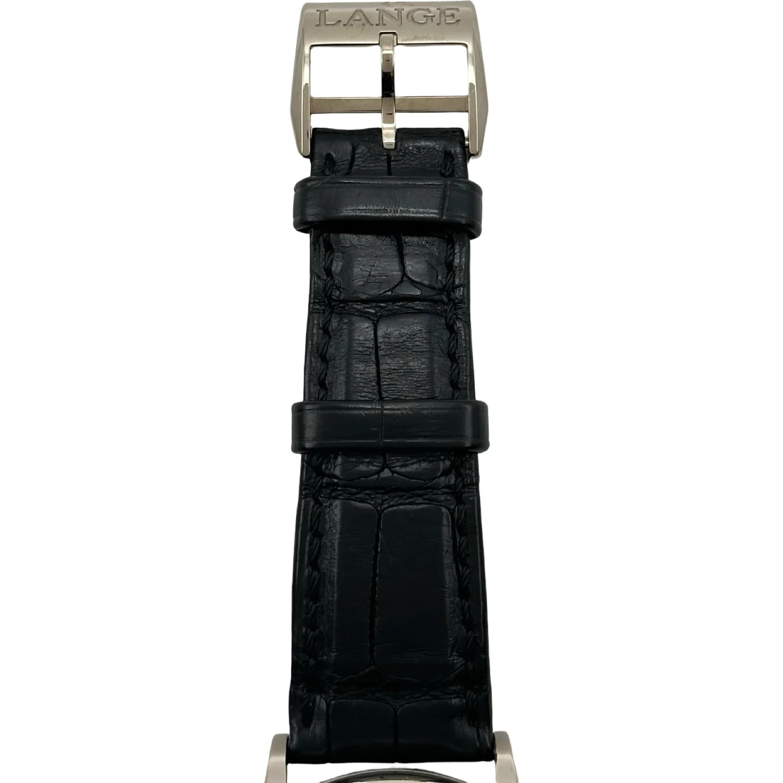 A.LANGE&SOHNE Wristwatch 381.029(LSLS3813AD) 38mm White Gold Black Dial OKW3054