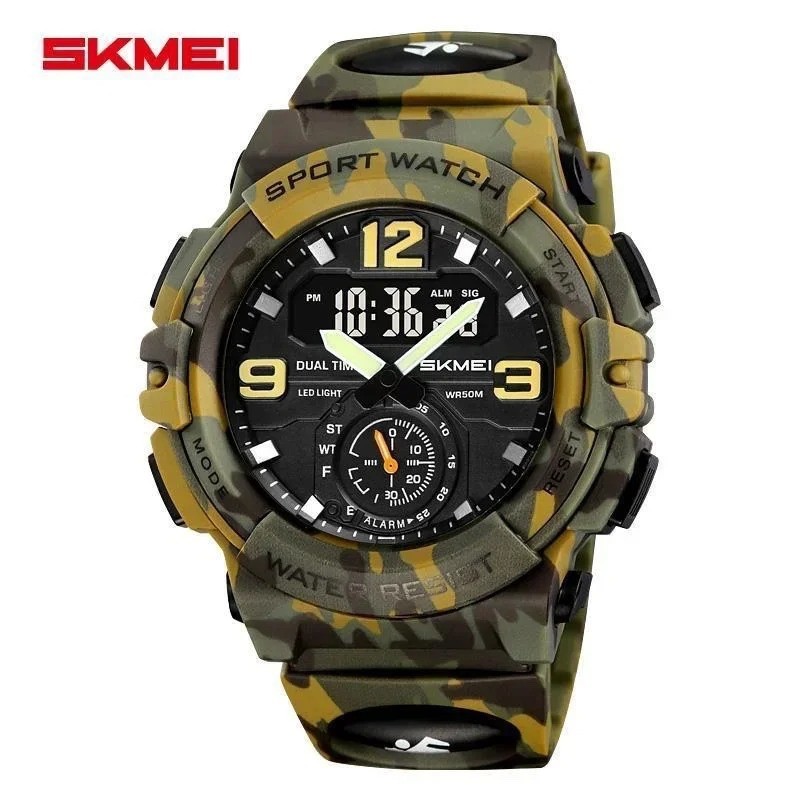 Rugged Large Dial Watch Waterproof Quartz