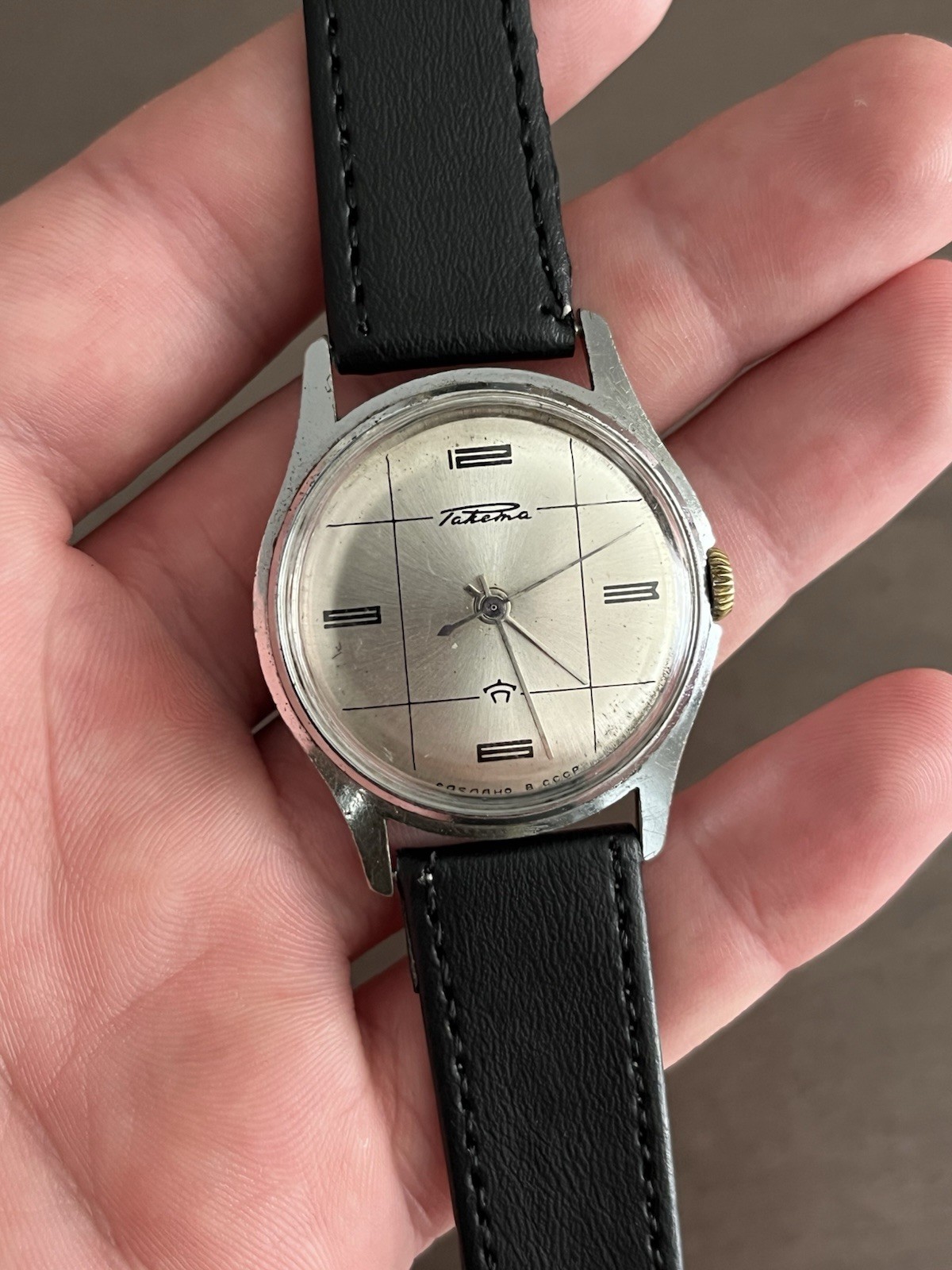 Rare Vintage Raketa 2609A 21 Jewels Soviet Era USSR Mechanical Watch Serviced
