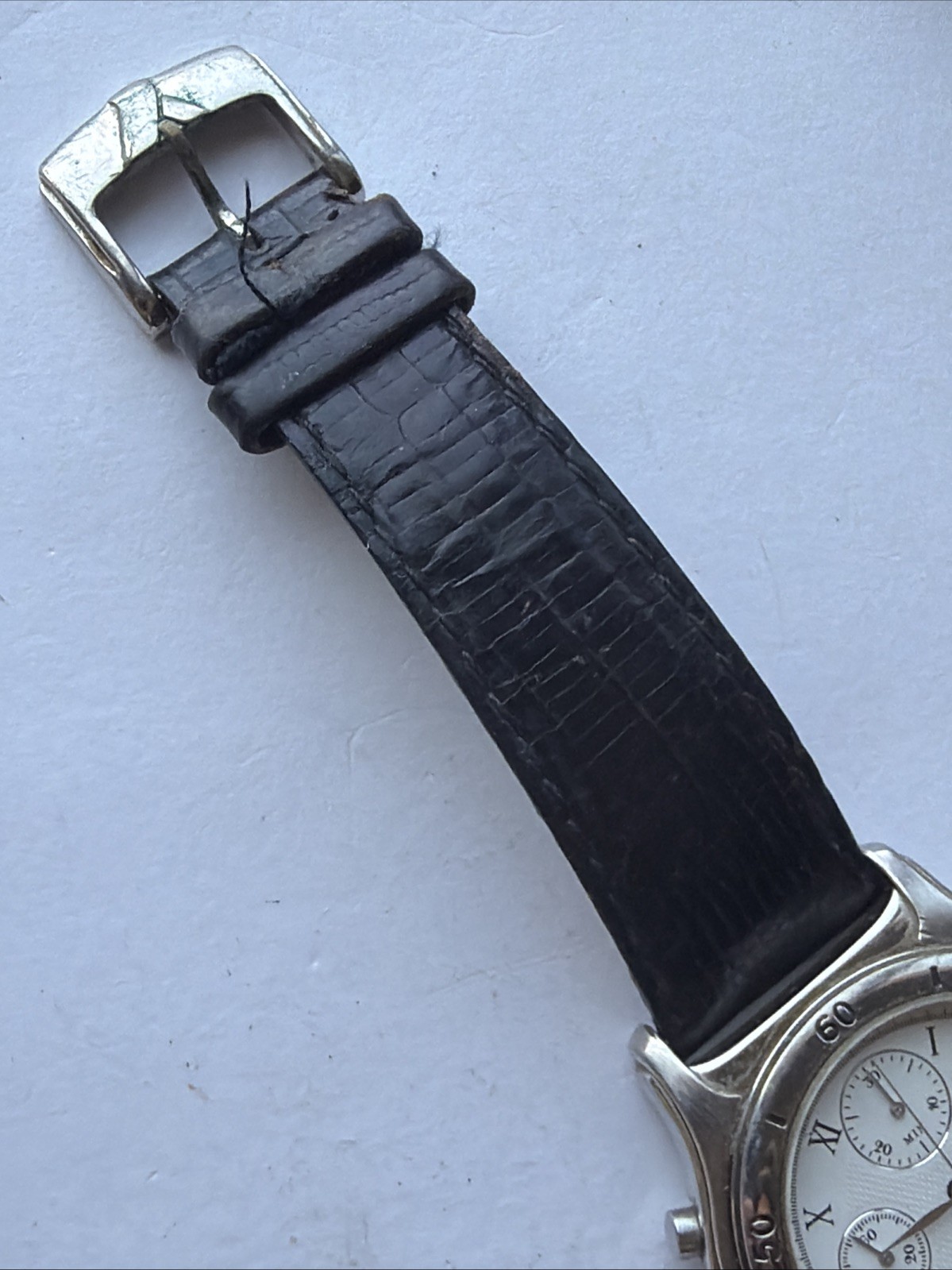 AX93 Yema Paris Chronograph Alarm 40mm Quartz Mens Watch Untested Sold As Is**