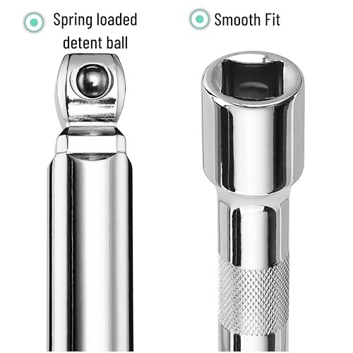 Bates- Wobble Extension Set, 9 pcs, 1/4″ (2″/4″/9″), 3/8″ (3″/6″/9″) & 1/2″