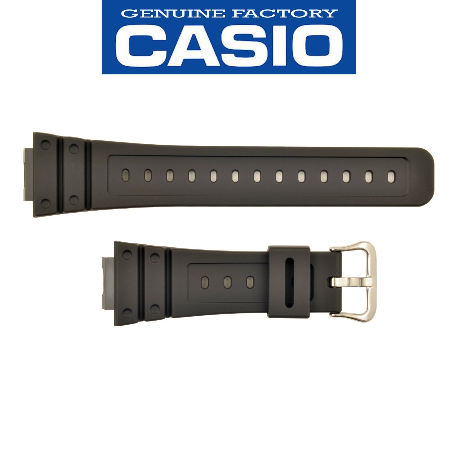 Genuine CASIO WATCH BAND STRAP BLACK GW-5000-1 GW-5000U-1 RESIN Rubber