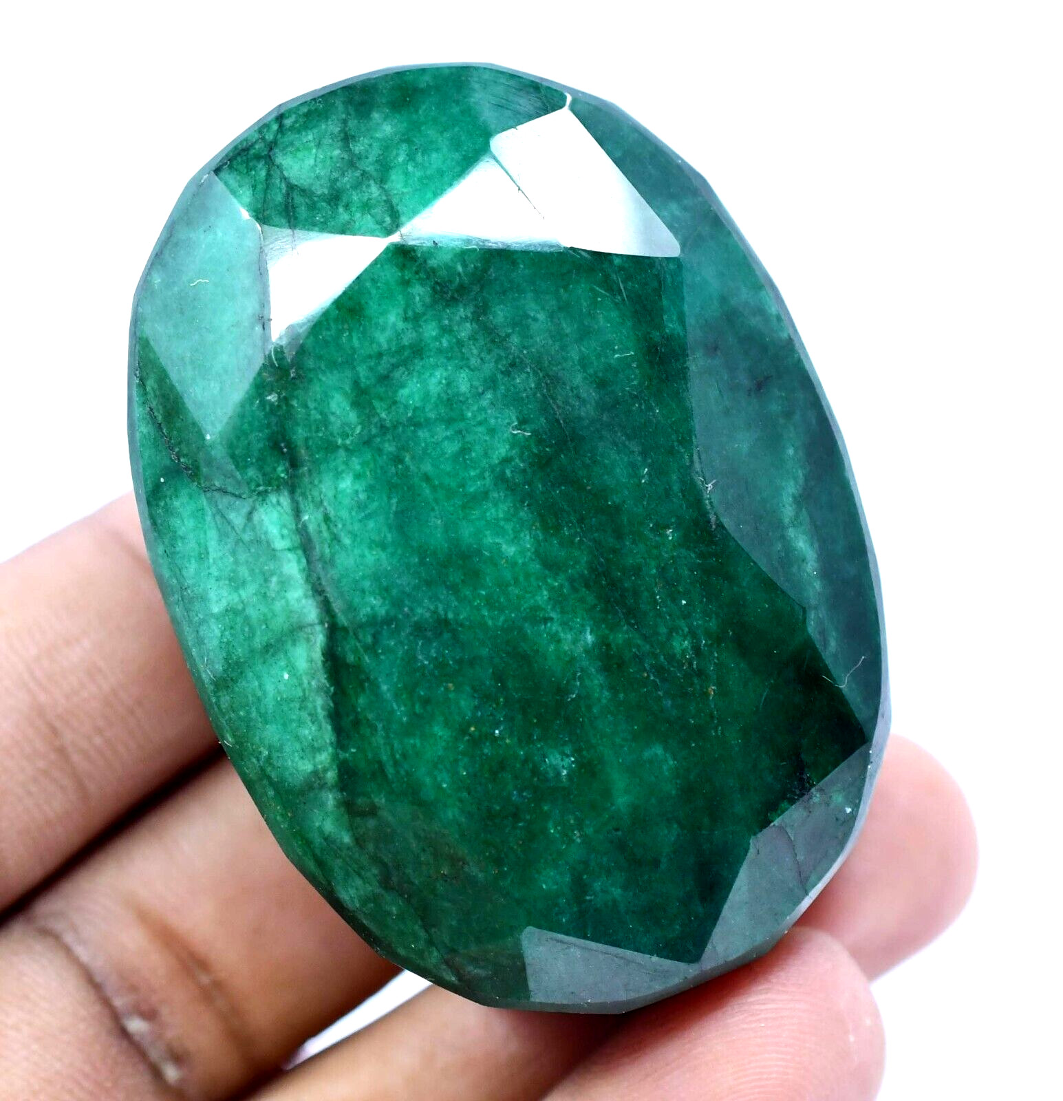 568.0 Ct Natural Huge Green Emerald Earth-Mined Certified Museum Use Gemstone