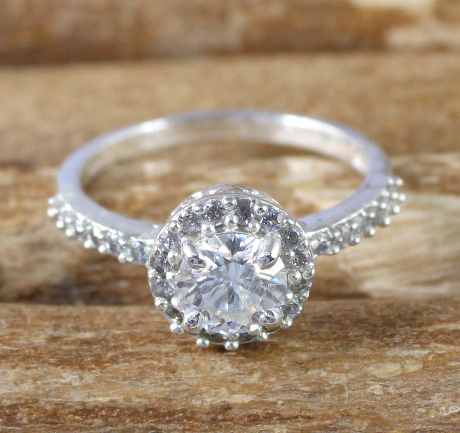 1.06 Ct Round Brilliant Cut White Diamond Solitaire Certified Ring New Year Sale